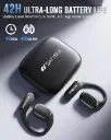 SANSUI AI Translation Earbuds Real Time,6-in-1 Bluetooth 6.0 Language Translator Earbuds,Audifonos Traductores Inglés Español,Translate Ear Buds with 42H Playtime for Travel,Business and Learning